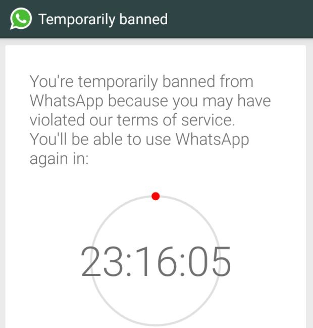 WhatsApp deelt tijdelijke bans uit aan WhatsApp Plus-gebruikers